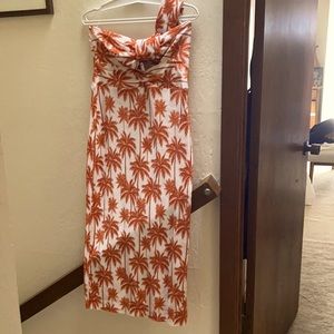 ASOS palm tree dress size 6